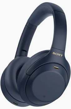 Blue Sony Headphones XM4